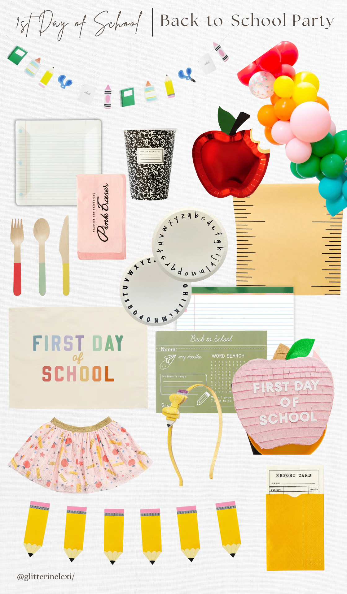 Back-to-School: First Day of School Party Inspiration