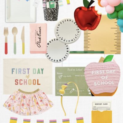 Back-to-School: First Day of School Party Inspiration