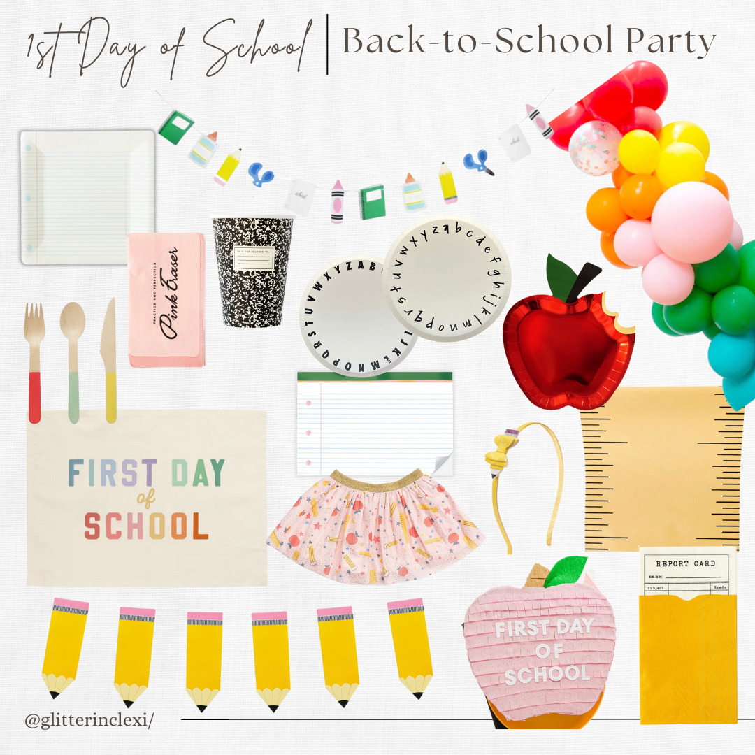 Back-to-School: First Day of School Party Inspiration