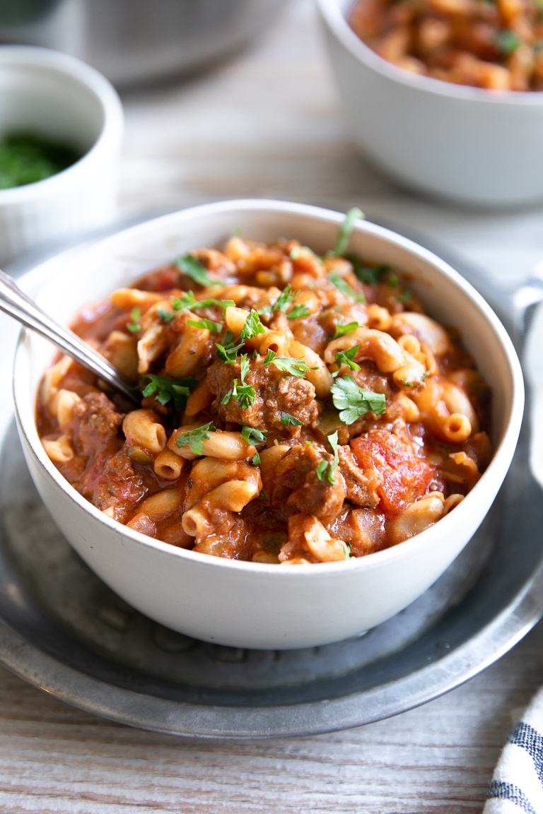 American Goulash Recipe (One-Pot) Dinner