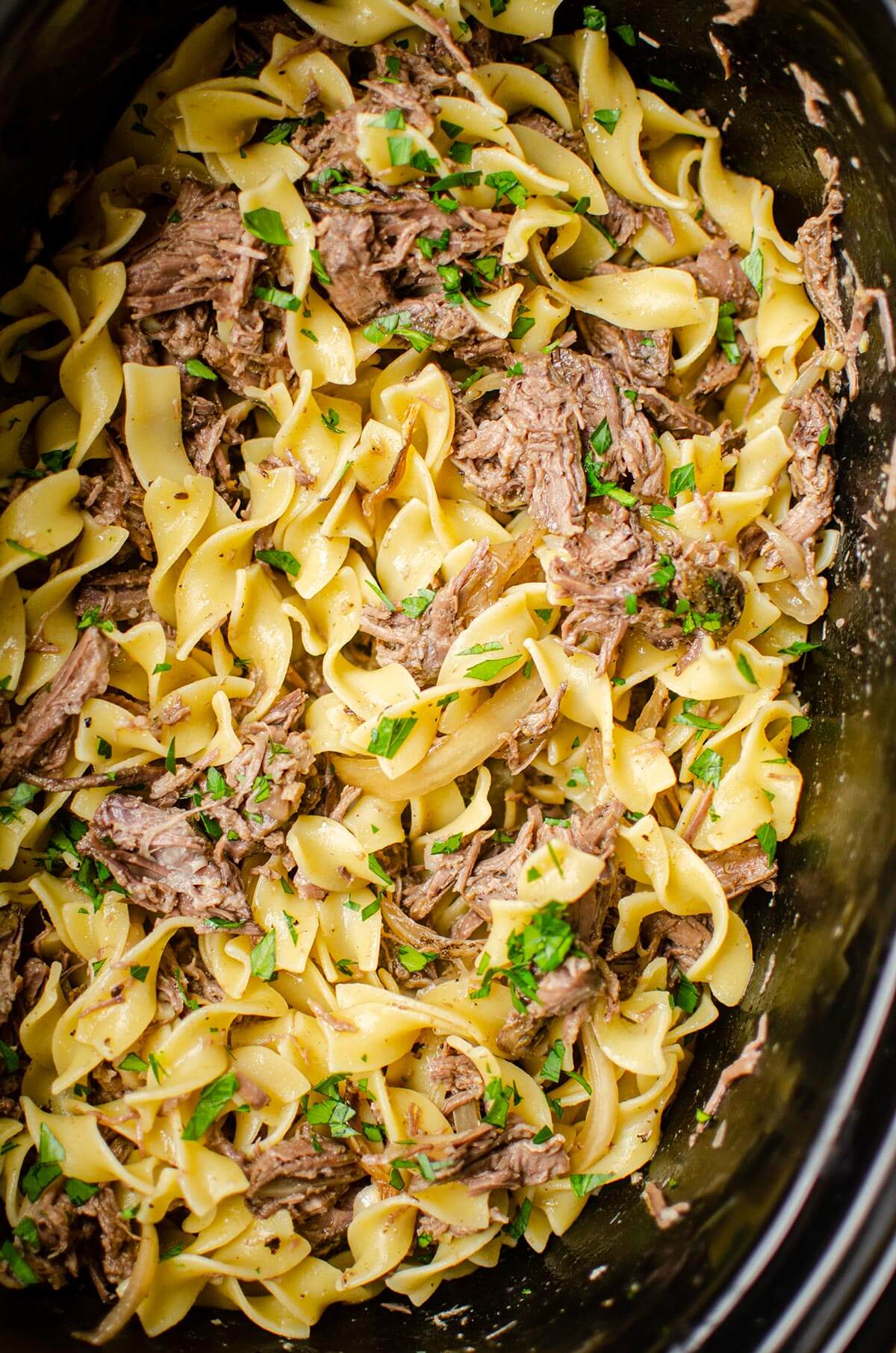 Slow Cooker Pulled Beef Dinner Recipe
