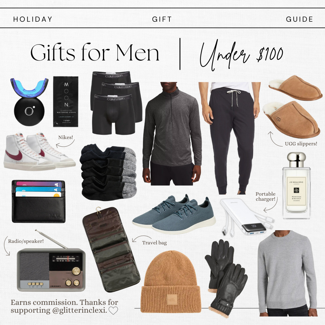 Holiday Gift Guide for Him - Gifts for Men - GLITTERINC.COM