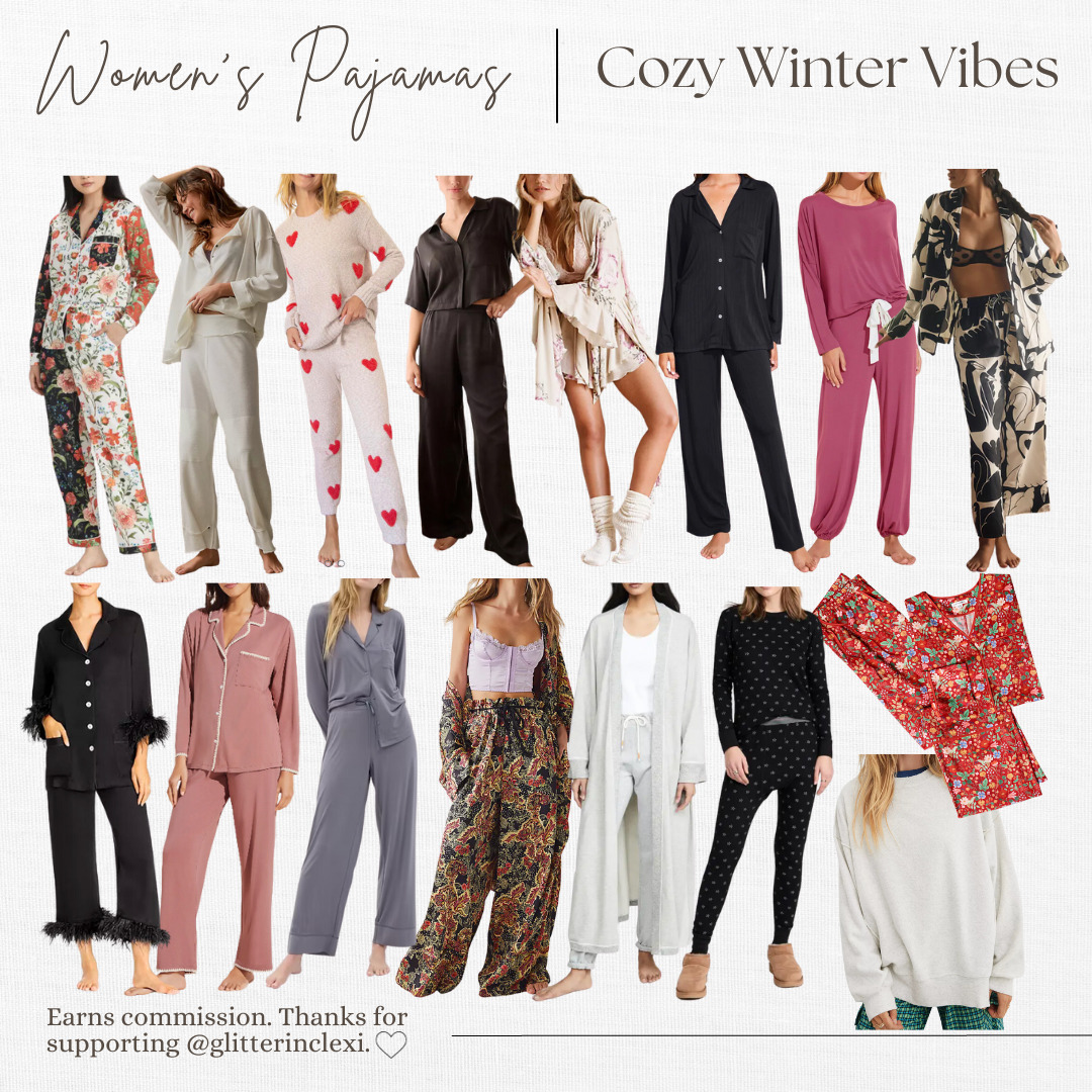 The Best of Winter Women’s Pajamas - Glitter, Inc.