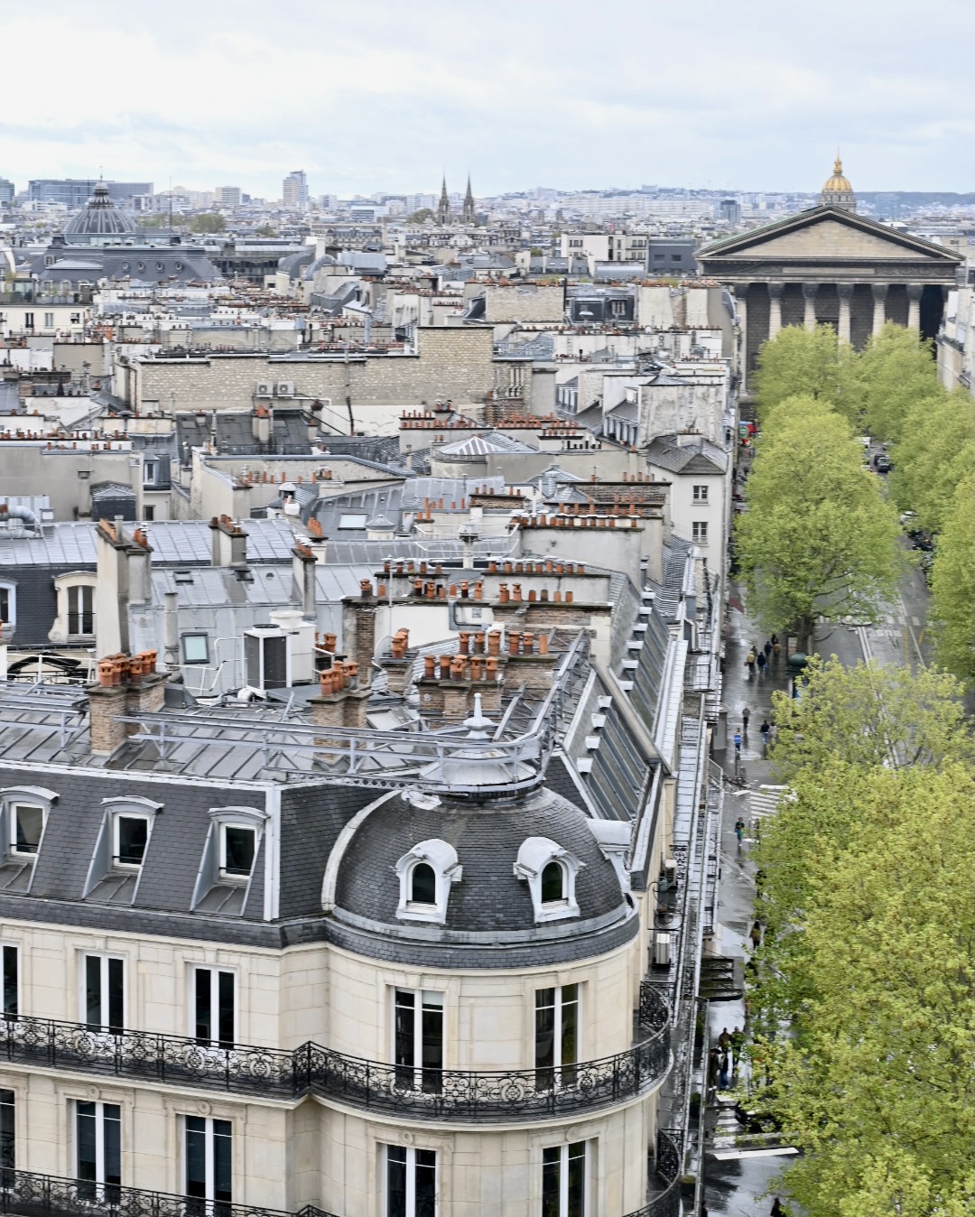 Rooftop Views at the Top of Lafayette Paris Haussmann - GLITTERINC.COM