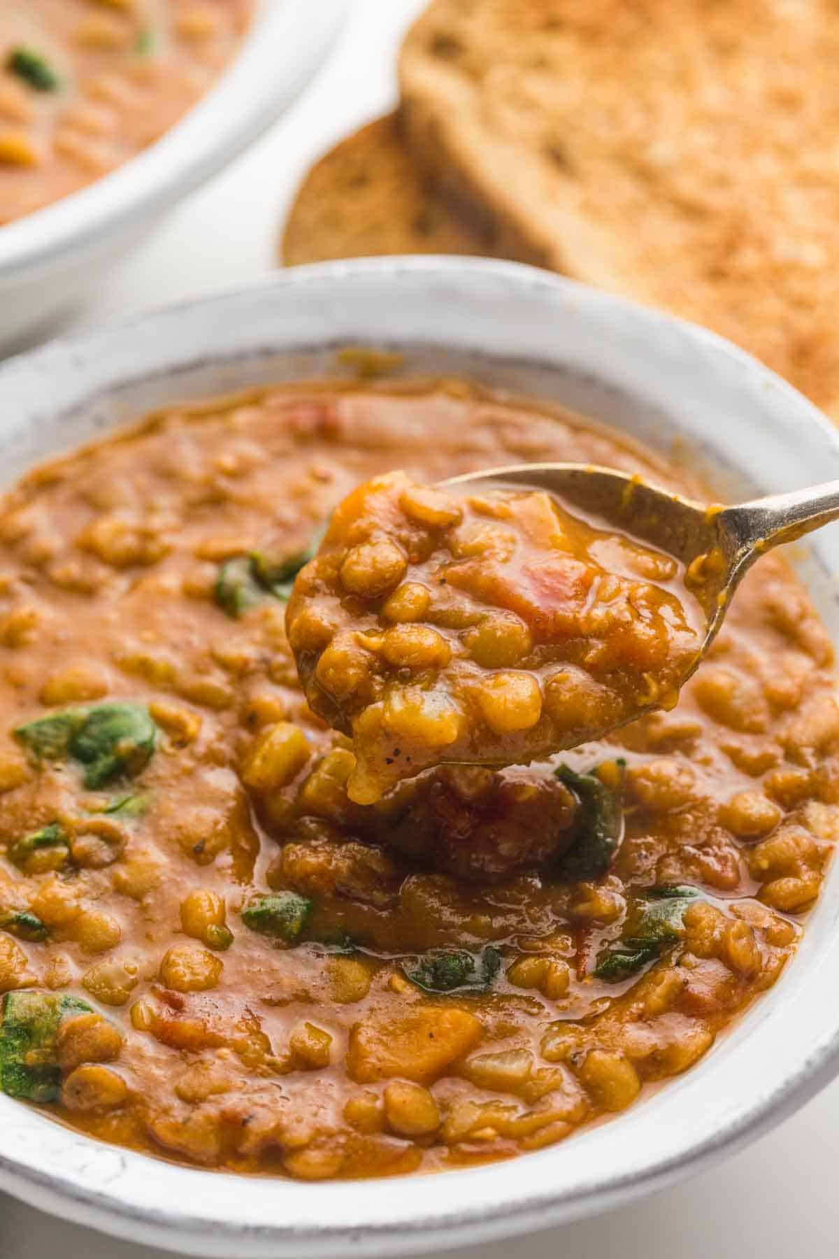 Instant Pot Lentil Soup