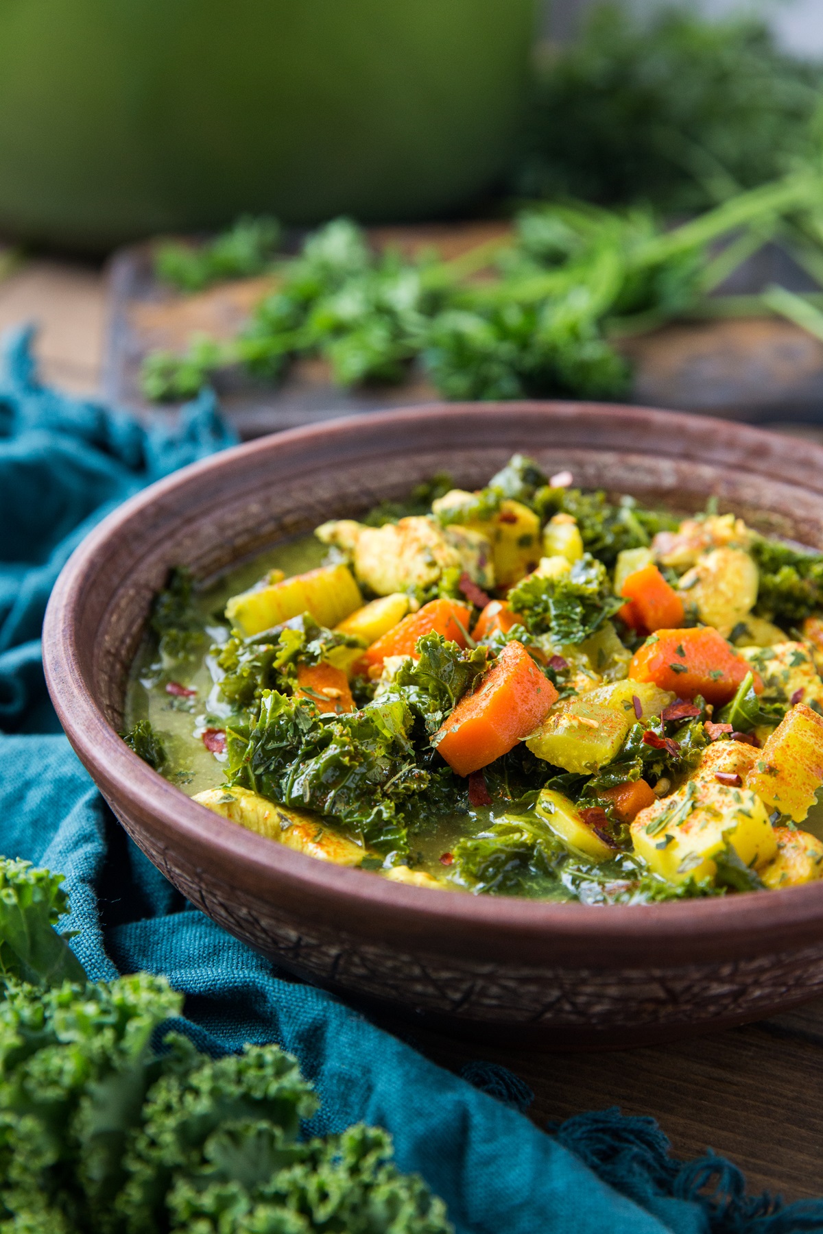 Immunity-Boosting Turmeric Chicken Soup