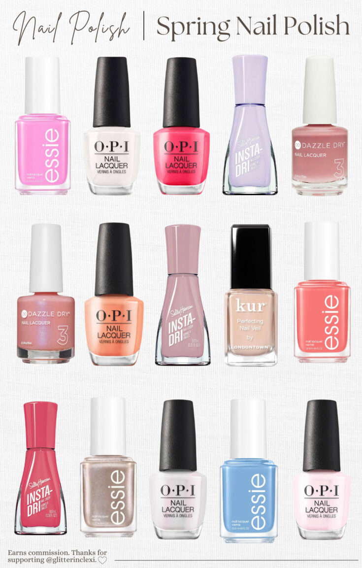 Spring Nail Polish Trends Glitter Inc 