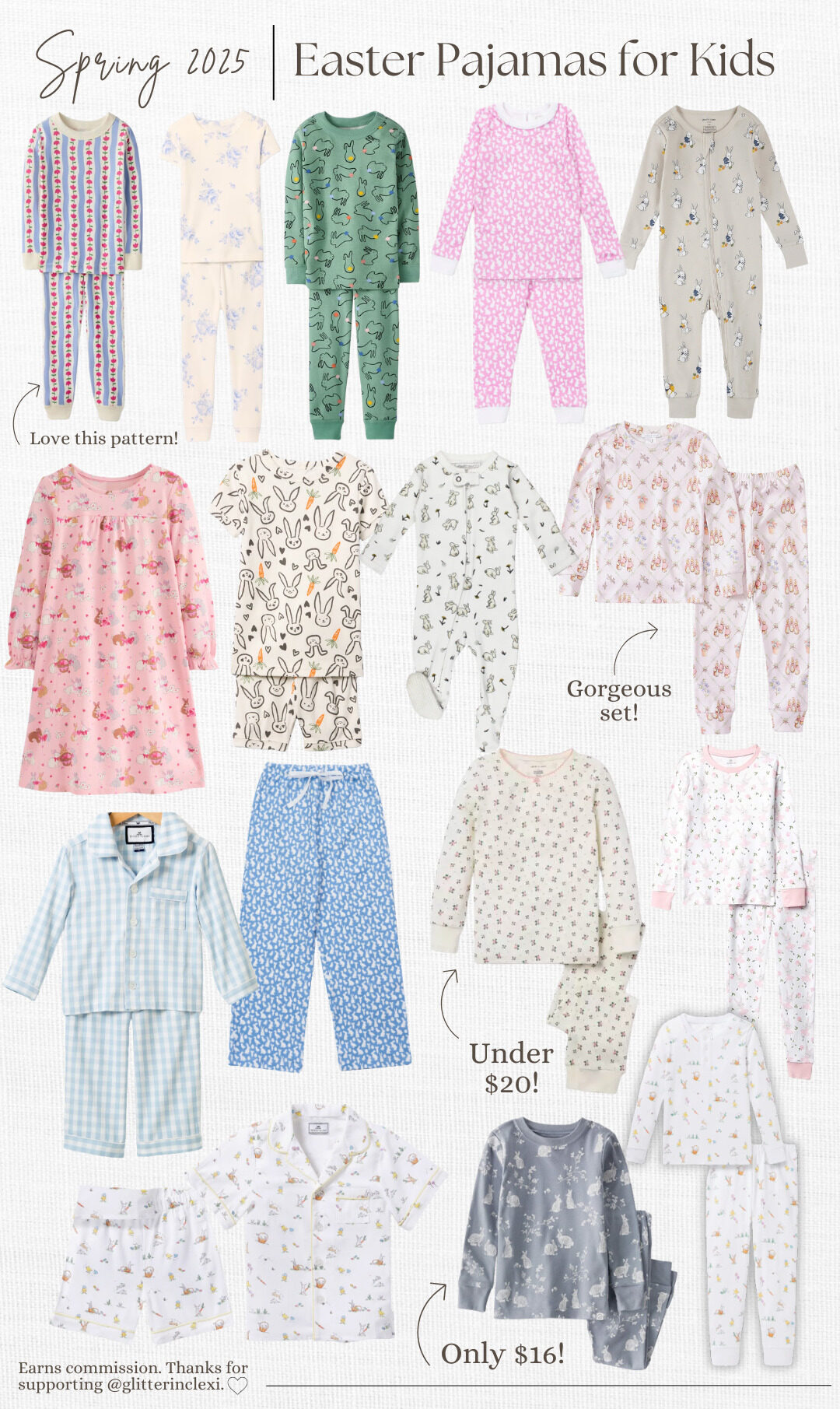 Easter Pajamas for Baby and Kids - Spring 2025