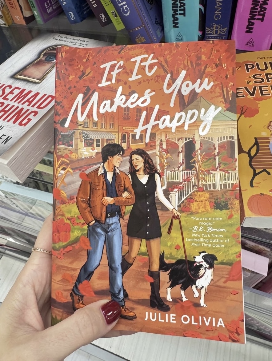 If it Makes You Happy book - 15 Cozy Fall Romance Books to Read This Autumn (The Ultimate Cozy Season TBR)