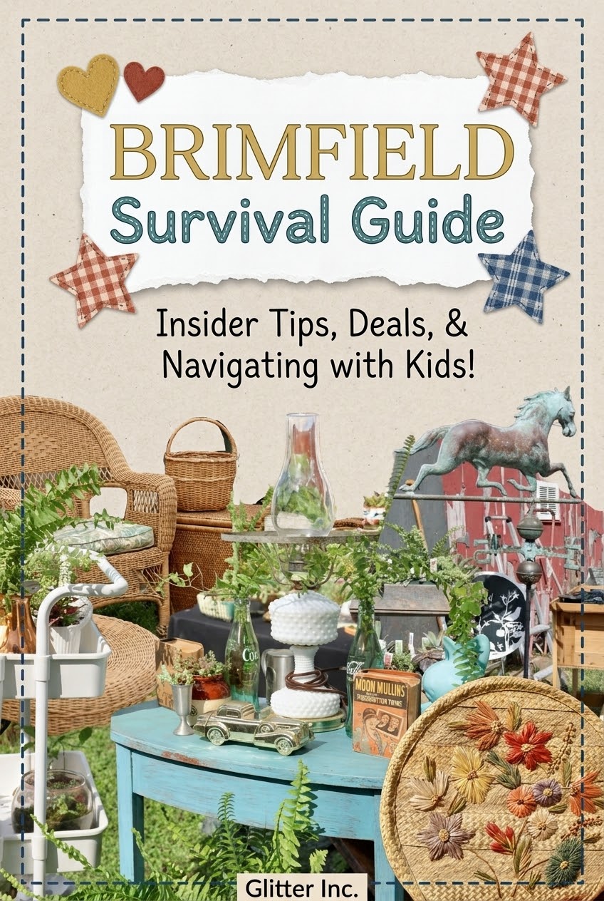 The Ultimate Brimfield Flea Market Survival Guide - GLITTERINC.COM