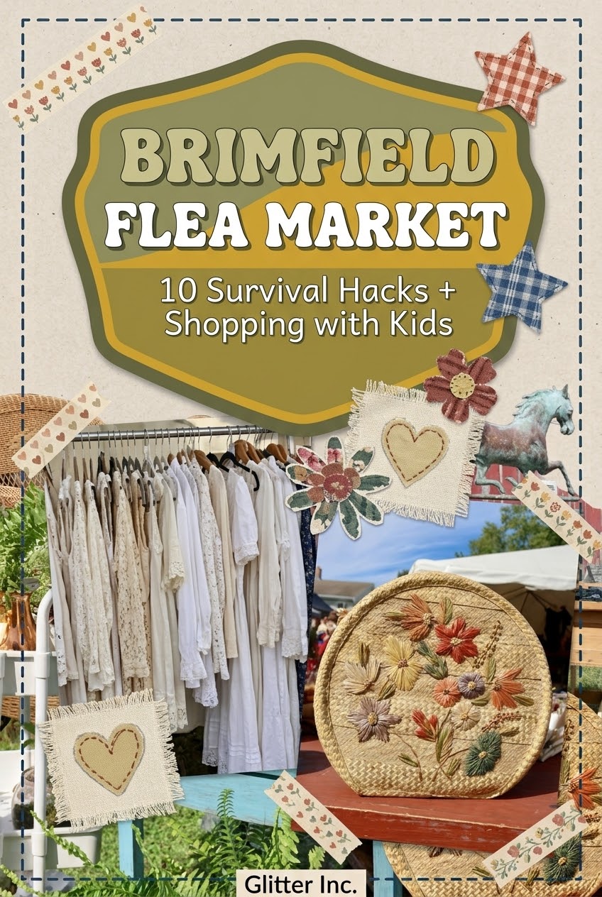 The Ultimate Brimfield Flea Market Survival Guide - GLITTERINC.COM