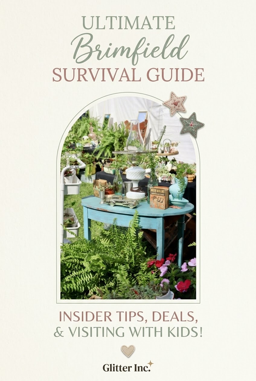 The Ultimate Brimfield Flea Market Survival Guide - GLITTERINC.COM