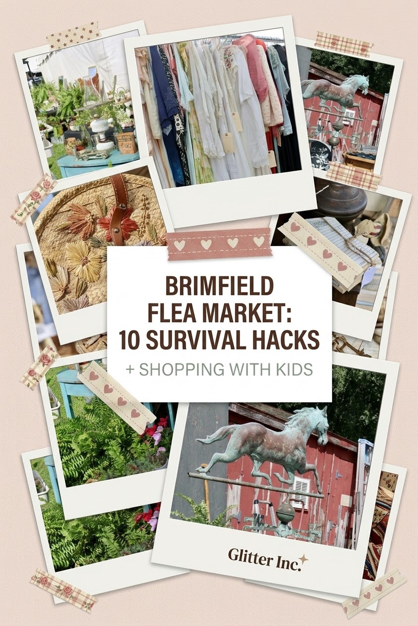 The Ultimate Brimfield Flea Market Survival Guide - GLITTERINC.COM