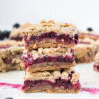 Blackberry and Blueberry Pie Bars