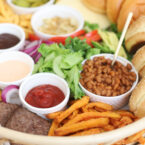 How to Make a Delicious Burger Charcuterie Board - The Best Easy Epic Burger Board - How to Serve Burgers in the Summer to Feed a Crowd - GLITTERINC.COM